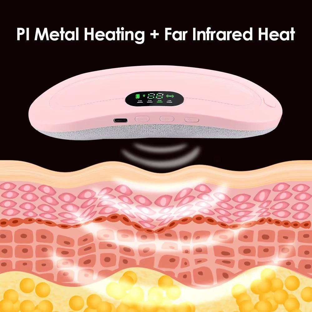 Smart Heating Belt for Menstrual Relief and Full Abdominal Comfort