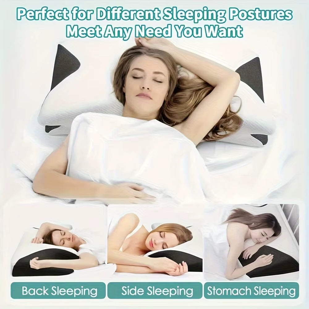 CloudCradle™ Ergonomic Snack Pillow – Sleep Sweet, Dream Deep